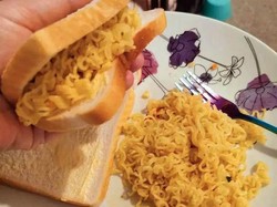 Bikin Roti Tawar Isi Mie, Wanita Ini Dibully Netizen