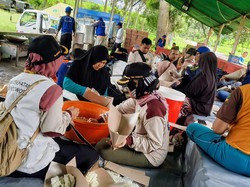 Pemkab Bondowoso Dirikan Dapur Umum untuk Warga Terdampak Banjir Ijen