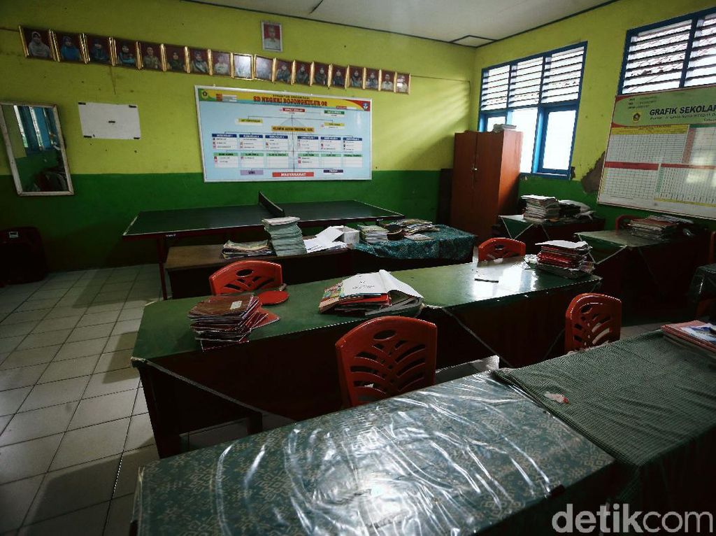 Cegah Virus Corona, SDN Bojongkulur Bogor Diliburkan 2 Pekan Cegah Virus Corona, SDN Bojongkulur Bogor Diliburkan 2 Pekan