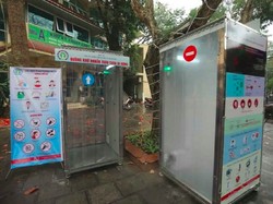 Viral, Ruang Sterilisasi Portabel di Vietnam Untuk Lawan Corona