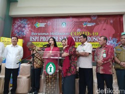 Gelar Konferensi Pers Bareng, Menkes Umumkan Kesembuhan Pasien 01-02-03