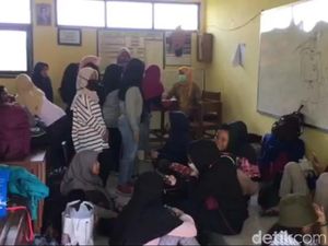 Antisipasi Corona, Ratusan Siswa SMP Dicek Kesehatan Usai Pulang Study Tour