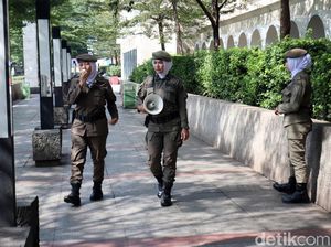 Satpol PP Bandung Siapkan Pola Pengamanan Jelang Pembukaan Taman Satpol PP Bandung Siapkan Pola Pengamanan Jelang Pembukaan Taman