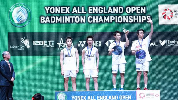 Kevin/Marcus menelan enam kekalahan beruntun dari Endo/Watanabe.