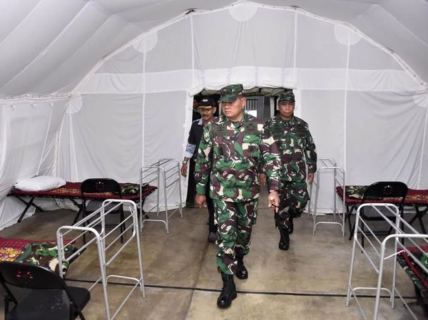 Pangkogasgabpad Tinjau Sarana Observasi WNI ABK Grand Prince