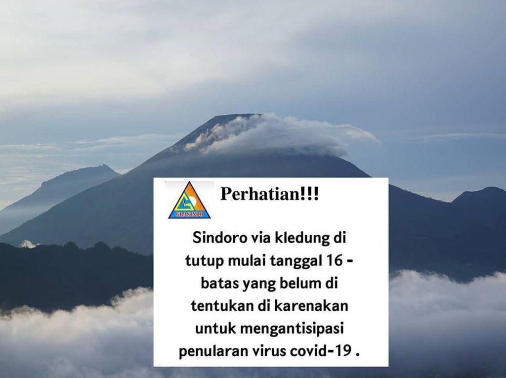 Daftar Gunung di Jateng yang Tutup Karena Corona Daftar Gunung di Jateng yang Tutup Karena Corona