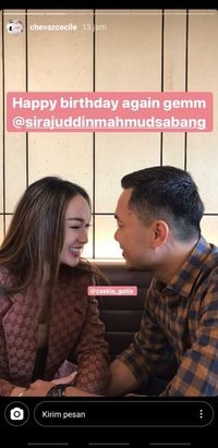Zaskia Gotik dan Sirajuddin 