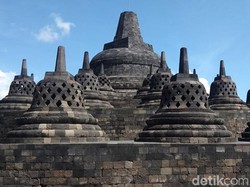4 Fakta Drone Terbang Tanpa Izin-Jatuh di Candi Borobudur