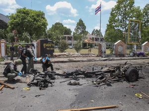 2 Bom Meledak di Luar Kantor Pemerintah Thailand, 20 Orang Luka-luka