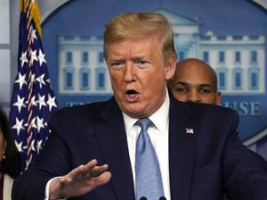 Donald Trump Sangkal Rasis Soal Tweet Virus China Donald Trump Sangkal Rasis Soal Tweet Virus China