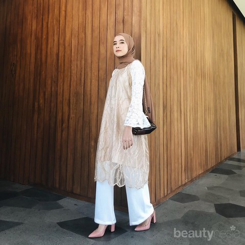 5 Outfit Kondangan ala Hijabers Rizky Amelia Amaliaelle 