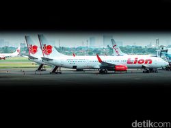 Waduh! 90% Pesawat Lion Air Nganggur Gegara PPKM Darurat