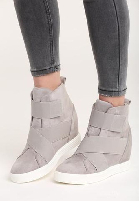 Sepatu sneakers deals wedges wanita