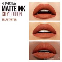 maybelline superstay matte ink orange