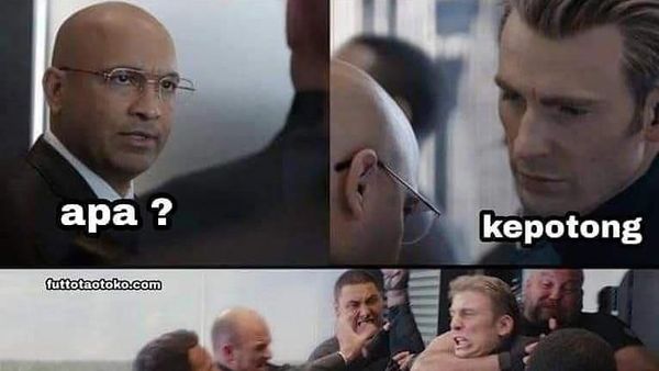 Kocaknya Meme Percakapan Captain America Saat Tebak-tebakan Soal Kuliner