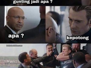 Kocaknya Meme Percakapan Captain America Saat Tebak-tebakan Soal Kuliner