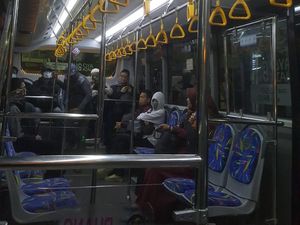 Bus TransJakarta di Bekasi Beroperasi Normal Lagi Pagi Ini