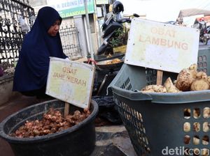 Penjual Jahe Merah Raup Cuan Gara-gara Corona