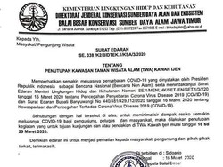 Taman Wisata Alam Kawah Ijen Ditutup Dampak Corona