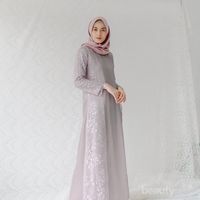 vanilla hijab dress