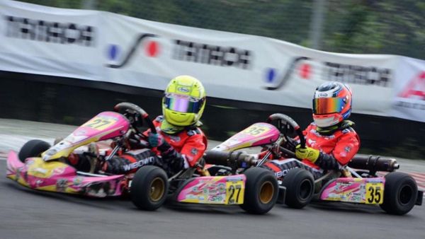 Kakak Beradik Ini Rajai Kelas Mini Rok Kejurnas Gokart 2020