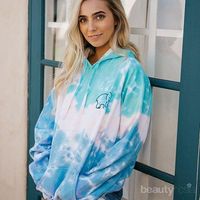 pastel hoodie tie dye