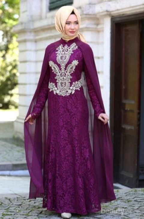Wah Dress Brokat Modern Dengan Hijab Benar Benar Kece Buat Kondangan Intip Padu Padannya Di Sini Ladies