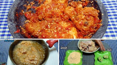 Resep Sambal Ayam Geprek Bensu - 11 Resep Sambal Bawang ...