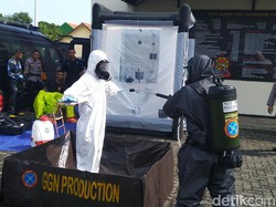 Sedulur! Polda Jateng Janjikan Semprot Disinfektan Gratis Tis Tis