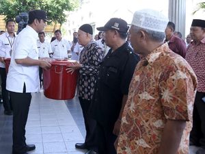 Cegah Covid-19, Walkot Semarang Bagikan 200 Wastafel Portable