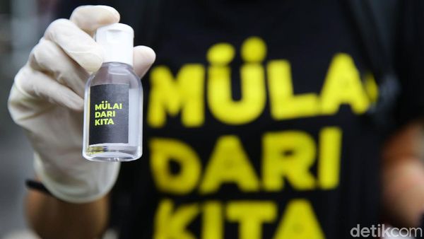 Hand Sanitizer Gratis untuk Cegah Penyebaran Corona