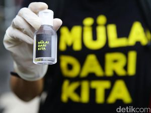 Hand Sanitizer Gratis untuk Cegah Penyebaran Corona