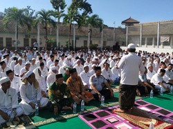 Pandemi Corona, Warga Binaan Lapas Banyuwangi Gelar Doa Bersama