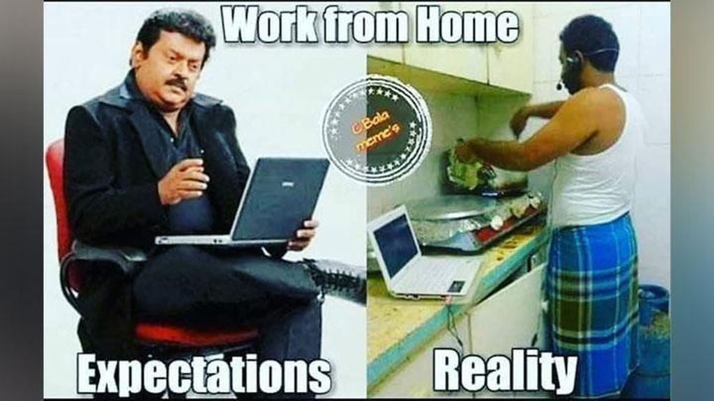 Kumpulan Meme Orang-orang yang Work From Home