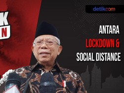 Blak-blakan Maruf Amin: Antara Lockdown & Social Distance