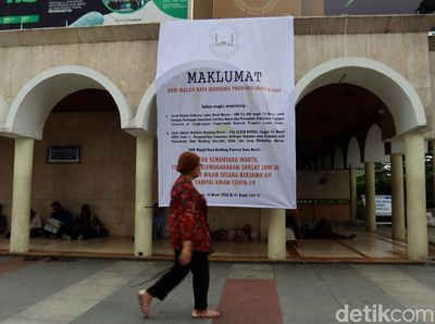 Pengumuman, Masjid Raya Bandung Tiadakan Salat Jumat