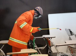 Satu Mahasiswa IPB Positif Corona, Kampus Disemprot Disinfektan