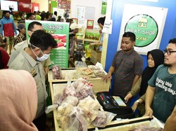 Stabilkan Harga, Mentan Lepas Pangan Murah ke 10 Pasar di Jakarta