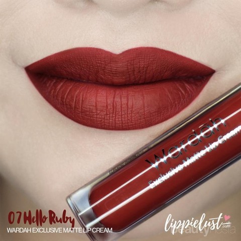 lipstik lokal warna merah maroon