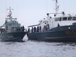 Cegah Kejahatan di Laut Saat Wabah Corona, Baharkam-Bea Cukai Patroli Bersama