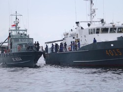 Cegah Kejahatan di Laut Saat Wabah Corona, Baharkam-Bea Cukai Patroli Bersama