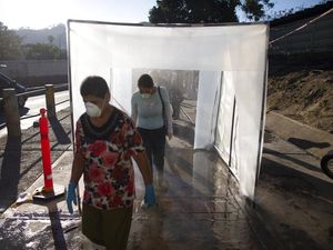 Penampakan Bilik Sakti Penghalau Corona di Venezuela