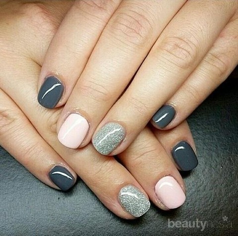 Ini Dia Inspirasi Nail Art Cantik untuk Si Kuku  Pendek 