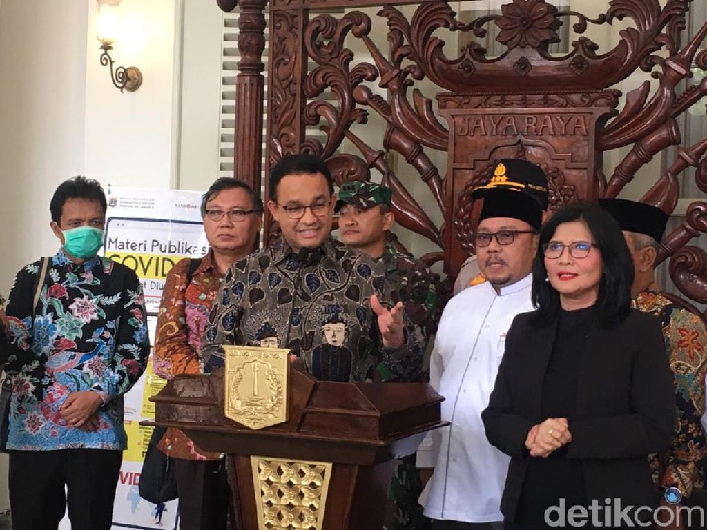 Pernyataan Lengkap Anies soal Jakarta yang Kini Salah Satu Epicenter Corona Pernyataan Lengkap Anies soal Jakarta yang Kini Salah Satu Epicenter Corona