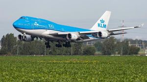Potret Penerbangan Terakhir B747 yang Kosong Karena Corona