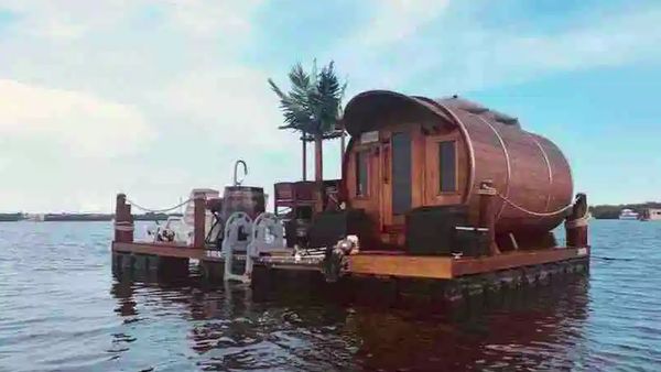 Foto: Penginapan Terapung, Cocok Buat yang Ingin Menyendiri