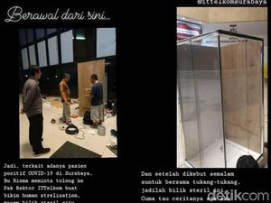 Viral Bilik Sterilisasi Anti Corona Pesanan Risma