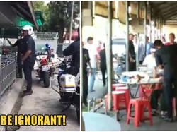 Malaysia Lockdown, Masih Ada Warga yang Makan di Restoran