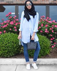baju smart casual muslimah