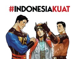 Gundala dan Godam Beri Kekuatan pada Tenaga Medis Indonesia